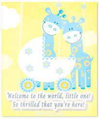 Baby Boy Congratulation Messages With Adorable Images