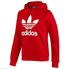 Black And Red Adidas Shirt Unisex Adidas Red Cotton Polyester Hoodie Mens Sweatshirts Hoodie Red Adidas Hoodie Hoodies Men