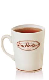 There are 310 calories in a apple fritter donut from tim hortons. Tea Tim Hortons