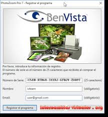 I just updated my benvista product, but now the software does not accept my unlock code. Photozoom Pro V7 0 6 Multilenguaje Espanol Portable Incrementa El Tamano De Una Imagen Sin Perder Calidad Intercambiosvirtuales