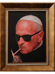 拾萬石家庄｜申亮: 晨钟暮鼓申亮｜Shen Liang 借个火兄弟| Spare a Light, Brother 木板丙烯| Acrylic