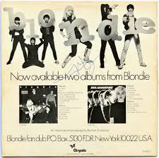 Blondie – Autographed UK 12″ EP “(Im Always Touched By Your) Presence, Dear ”