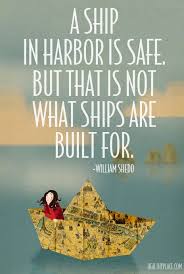 Image result for ship in the harbor is safe