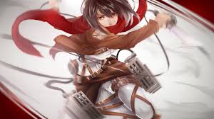 Mikasa Ackerman Attack On Titan Wallpapers Hd Free 480950 Attack On Titan Animasi Art
