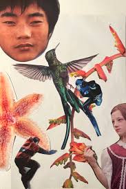 Encouragement for amateur collage artists