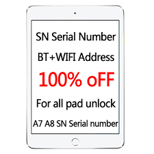 El servicio de bypass es sencillo y rápido. Sn Serial Number For Ipad Mini 1 2 3 4 Ipad Air 1 2 2019 Sn Serial Number Wifi Bt Address Wifi Bluetooth For Ipad Icloud Unlock Hot Price 1ac9a Goteborgsaventyrscenter