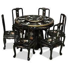 China Furniture Online Black Lacquer Dining Table Mother Https Www Amazon Com Dp B00w46su6e Lacquer Dining Table Round Dining Set Black Dining Table Set