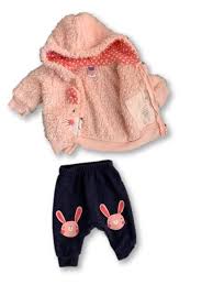 Baby leo folding bath tub product features: Knitwear Hoodies Newborn Pink Fluffy Zip Up Hoodie And Navy Tracksuit Pants Set Ackermans Was Sold For R40 00 On 13 Aug At 08 52 By Wearitagainsa In Johannesburg Id 421144253