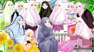 Gambar 100 gambar kartun muslimah menikah wanita berhijab meme via rebanas.com. Kumpulan Koleksi Kartun Gambar Bidadari Cantik Imut Lucu Menggemaskan Gemas Akhwat Muslim Muslimah Islami Islam Hijab Cartoon Girl Gadis A Little Love From A Little Heart