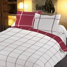 Check spelling or type a new query. Housse De Couette Et Deux Taies 260 Cm Carreaux Rouge Linge De Lit Eminza