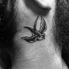 Top 37 Small Neck Tattoos For Guys 2020 Inspiration Guide