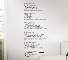 Wandtattoo Wandsticker Wandaufkleber Wohnzimmer Zitat Talmud Spruch Regel W976 Wandtattoo Spruche Wandtattoo Zitate