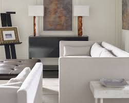 Darryl Carter This Room Scene Features The Meyer Sofa Hampden Console Shore Table Lamp Gallery Floor Lam Furniture Baker Furniture Living Room Inspiration