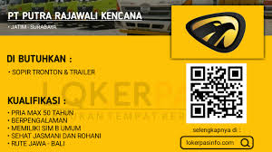 Lowongan kerja sopir sidoarjo di pt penguin group jobindo com / di sana juga menjamur daftar losmen dan penginapan murah yang dapat dicoba. Loker Surabaya Sopir Pt Putra Rajawali Kencana Lokerpasinfo