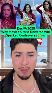 Why Mexico's Miss Universe Win Sparked Controversy 🤔🇲🇽 #MissUniverse  #Mexico #TrendingDebates #fyp #viral