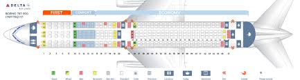 80 Right Delta Airlines Boeing 767 300 Seating Chart