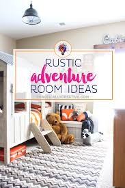 Unlike a log cabin which is traditionally group a single large elbow room the habitation is divided. Rustic Cabin Adventure Room Reveal Chaotically Creative
