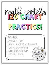 120 Chart Math Center Games