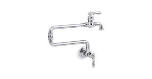 artifacts wall mount pot filler faucet