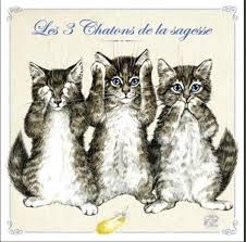 ничего не вижу ничего не слышу ничего не говорю тату Severine Pineaux Fairy S Cats Koshachij Art Kotyata Koshki