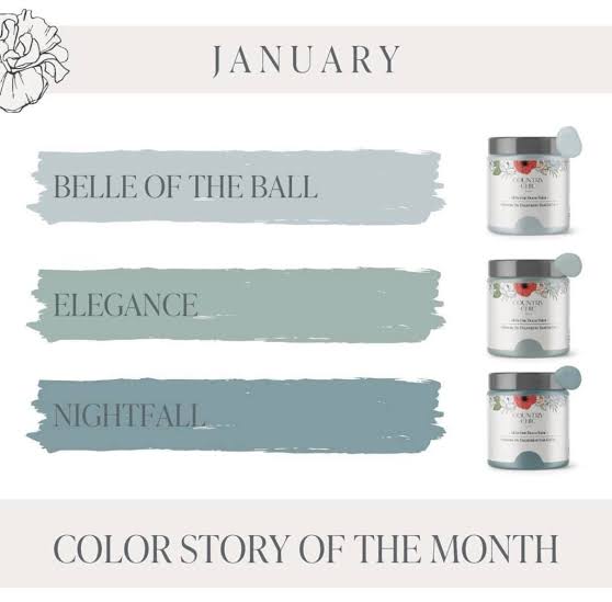 What is a true country blue paint color?