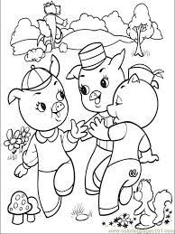 Pin By Susan Hutchings On The Three Little Pigs Little Pigs Coloring Pages Three Little Pigs