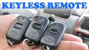 Toyota Keyless Remote Programming Youtube