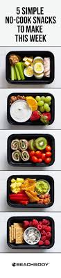5 Simple No Cook Snack Boxes The Beachbody Blog Healthy Snacks Recipes Healthy Eating Healthy Recipes