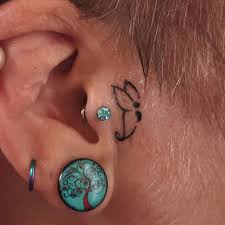 Rose and tribal behind the ear tattoo. Top 65 Best Semicolon Butterfly Tattoo Ideas 2020 Inspiration Guide Laptrinhx News