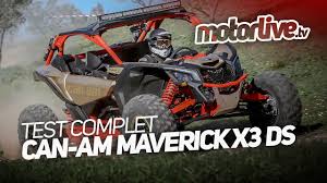 Can Am Maverick X3 Ds Test Youtube