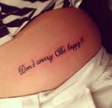 Positive attributes of modern tattoo designs. 30 Cheerful Be Happy Tattoo Designs Body Art Guru