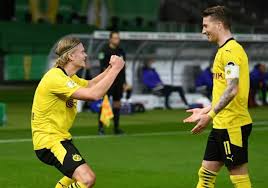 Erling haaland and jadon sancho are two shooting stars in the bvb jersey. 0vudwb K Paxbm