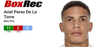 BoxRec: Ariel Perez De La Torre