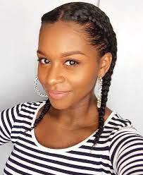 100 Easy And Showy Protective Hairstyles For Natural Hair The Right Hairstyles For You Natural Hair Styles Natural Braided Hairstyles Braided Hairstyles