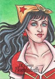 DC Comics Bombshells 2, Julia Pinto Sketch Card 1/1