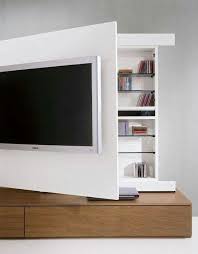 Tv Losung Mit Verdecktem Schrank Design De Home Theater Sala De Estar De Casa Sala De Design De Interiores
