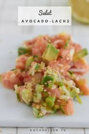 Der Gesundeste Salat Der Welt Avocado Lachs Salat Rezept Salat Mit Lachs Gesunde Salate Asiatische Rezepte