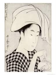 tea house in ryogoku from the series bijin juyo giclee print kitagawa utamaro art com japanese art art japanese drawings