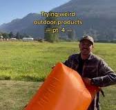 The Ultimate Inflatable Outdoor Chair! | Trying Weird Outdoor Products Part 4