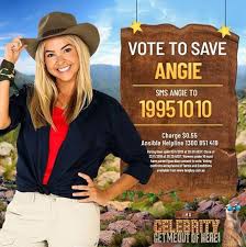 (occasionally shortened to i'm a celebrity) is an australian reality television series on network 10 which is based on the british television show of the same name. I M A Celebrity Get Me Out Of Here Contestant Angie Kent Has Announced Mission Australia As Her Charity Of Choice