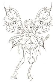 The Winx Club Photo Coloring Pages Fairy Coloring Pages Fairy Coloring Coloring Pages