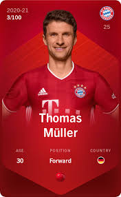 Thomas muller | томас мюллер. Thomas Muller 2020 21 Rare 3 100