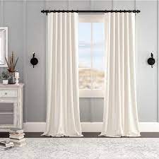 Laurel Foundry Modern Farmhouse Albert Velvet Solid Blackout Thermal Rod Pocket Single Curtain Panel Reviews Wayfai Panel Curtains Drapes Curtains Curtains