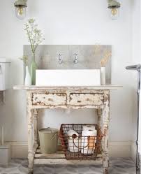 A bathroom sink is functional, yes, but it can add style and interest too. 13 Crazy Creative Diy Bathroom Vanities
