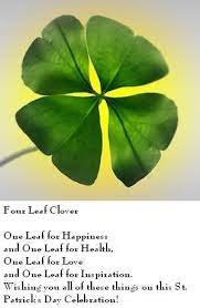 Check spelling or type a new query. Quotes About Four Leaf Clovers Quotesgram
