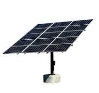 Controlador de seguimiento solar de doble eje, montaje de panel solar en  techo plano, seguidor solar