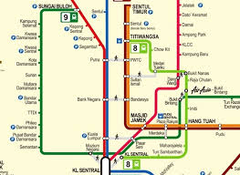The first line of the klang valley mrt project implemented is the 46km kajang line. Mrt Sungai Buloh To Klcc Lrt Train Timetable Price