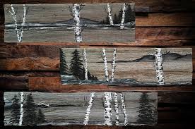 The color of this antique wood ranges. Barn Board Art
