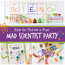 Geeky art can look super cool. How To Throw A Fun Mad Scientist Party Fun Squared