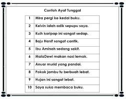 Lebih daripada dua ayat tunggal. Bahasa Melayu Koleksi Bbm Pembelajaran Dalam Talian Facebook
